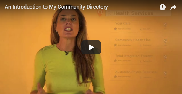 Watch My Community Directory Video